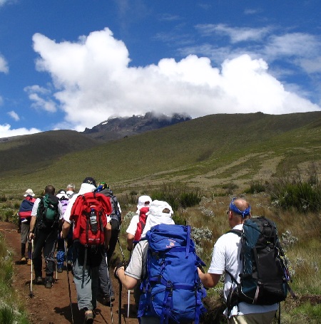 Lemosho route 7 days Kilimanjaro climbing