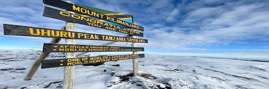 The best Kilimanjaro climbing tour via Northern circuit route