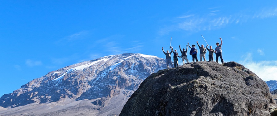 Lemosho route 8 days Kilimanjaro hiking vacation package