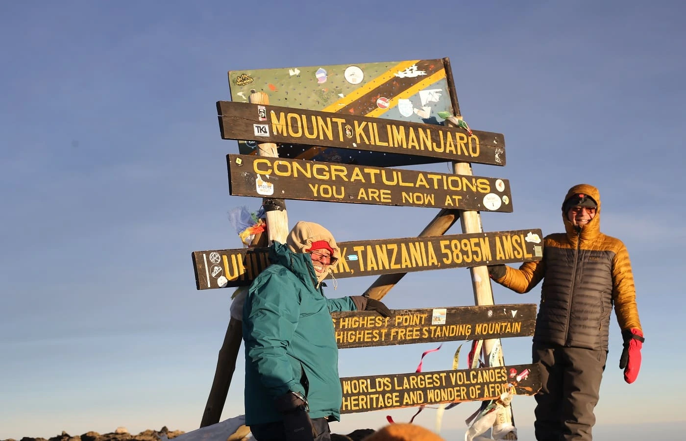 Kilimanjaro Summit Supportive Team
