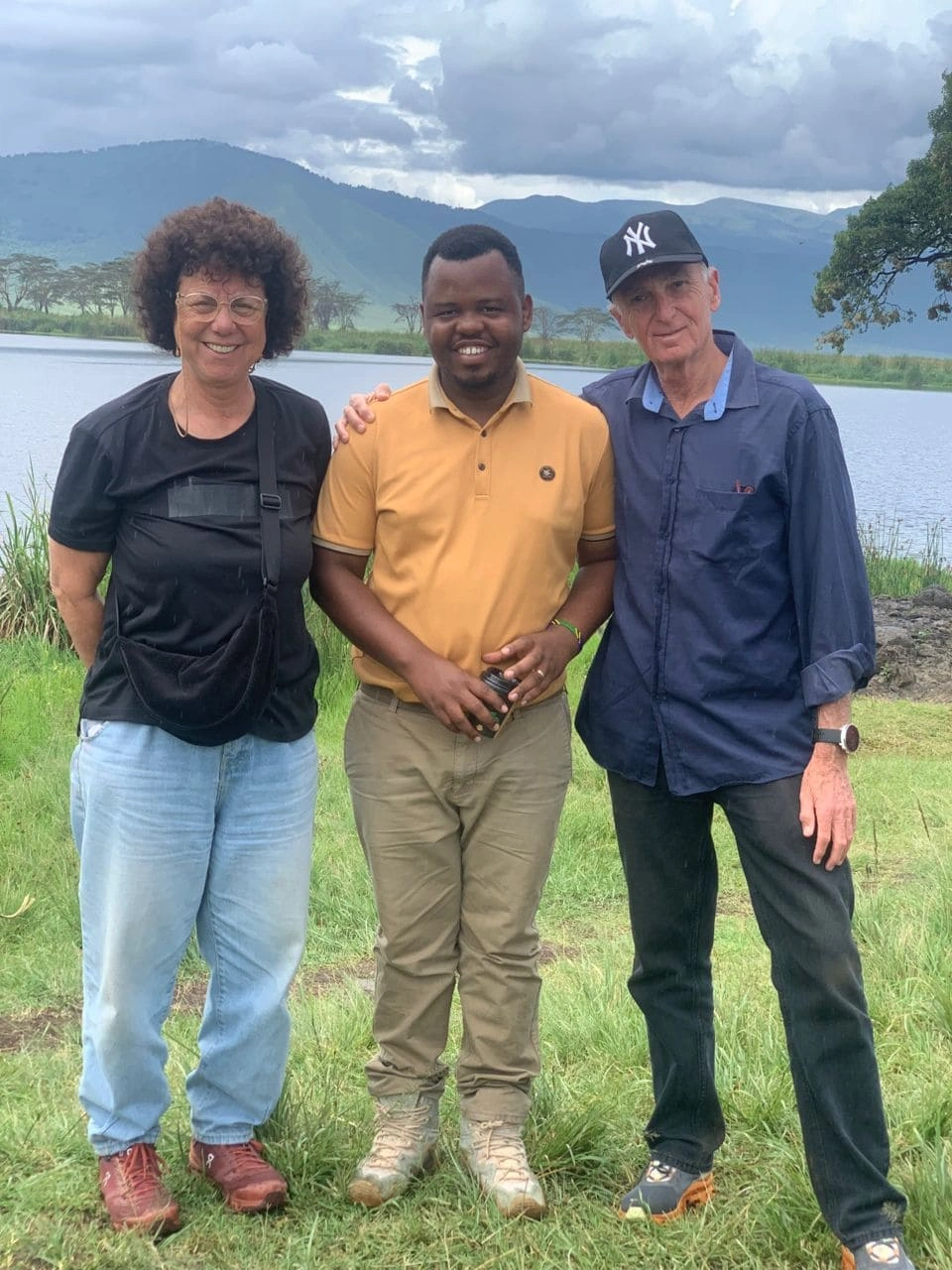 Our Safari Guide With Clients in Serengeti National Park
