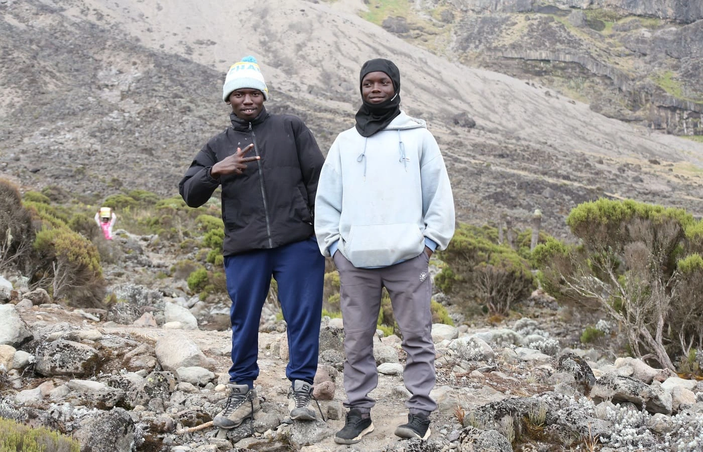 African Mountain Climbing Staff